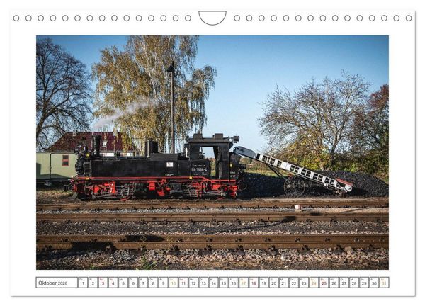 Produktbild: Museumsbahnen auf Tour (Wandkalender 2026 DIN A4 quer), CALVENDO Monatskalender
