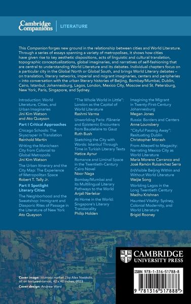 Produktbild: The Cambridge Companion to the City in World Literature
