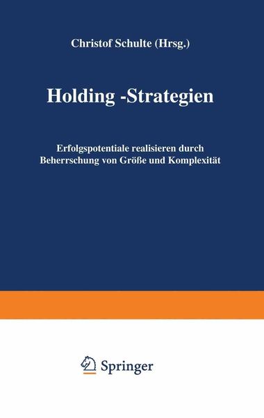 Produktbild: Holding-Strategien