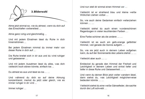 Produktbild: Hypnosetexte zum Vorlesen und selber Zusammenstellen 1+2