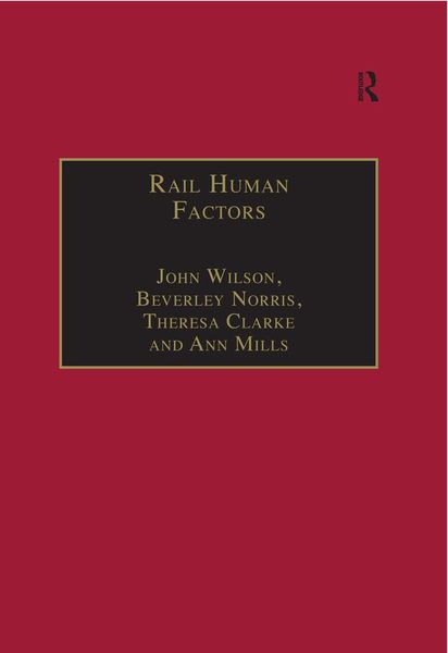 Produktbild: Rail Human Factors