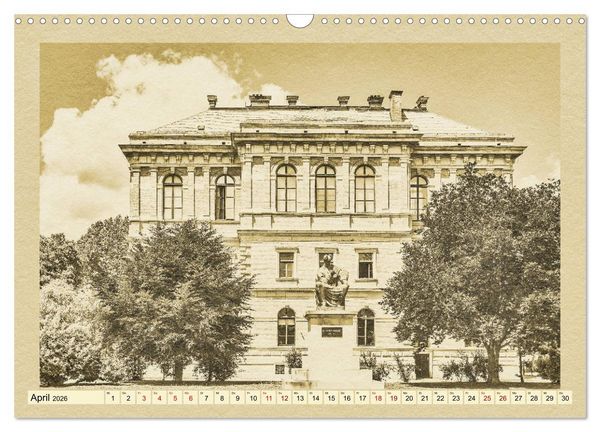 Produktbild: Zagreb &ndash; Ein Kalender im Zeitungsstil (Wandkalender 2026 DIN A3 quer), CALVENDO Monatskalender