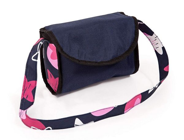 Produktbild: Puppenwagen City Star Sterne blau/rosa 72,5x37x65cm
