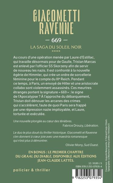Produktbild: La Saga du soleil Noir - 669