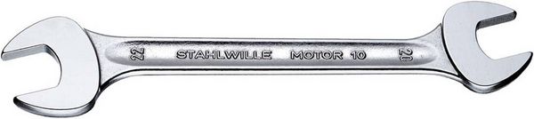 Produktbild: Doppelmaulschl&uuml;ssel MOTOR 10 10x11mm L.155mm verchr.STAHLWILLE