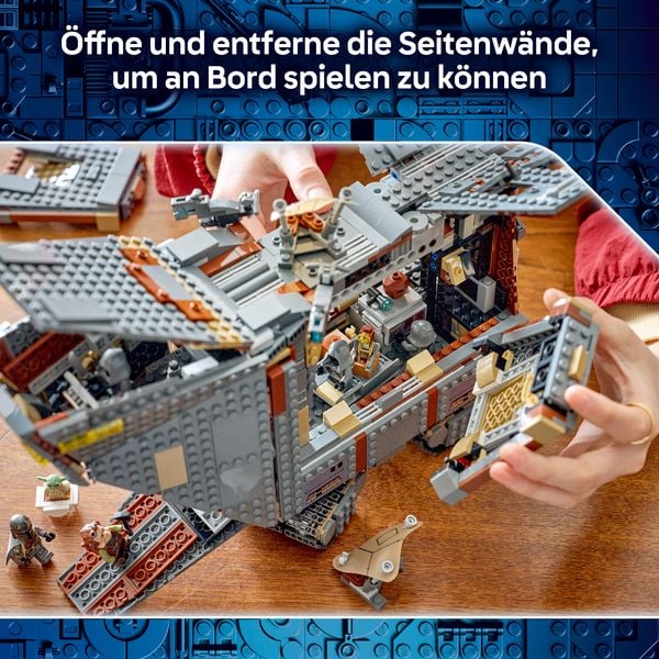Produktbild: LEGO Star Wars Offworld Sandkrawler und Schlammhorn Bauspielzeug 75453