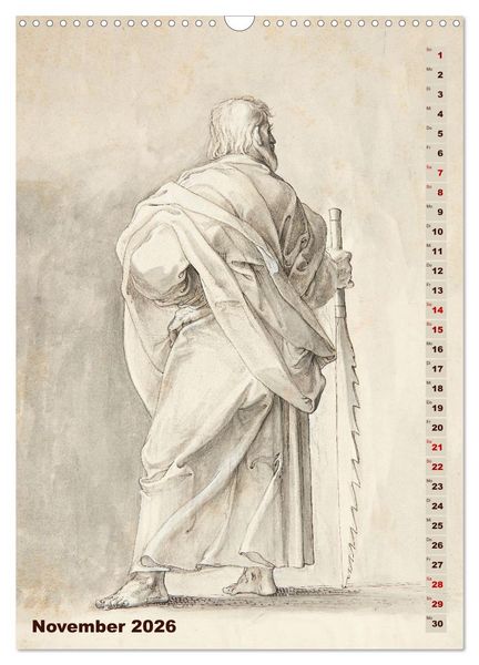 Produktbild: Jesus und die zw&ouml;lf Apostel (Wandkalender 2026 DIN A3 hoch), CALVENDO Monatskalender