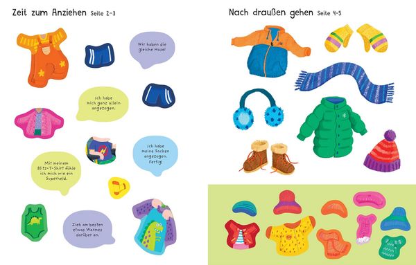 Produktbild: Mein erstes Stickerbuch: Ich ziehe mich an