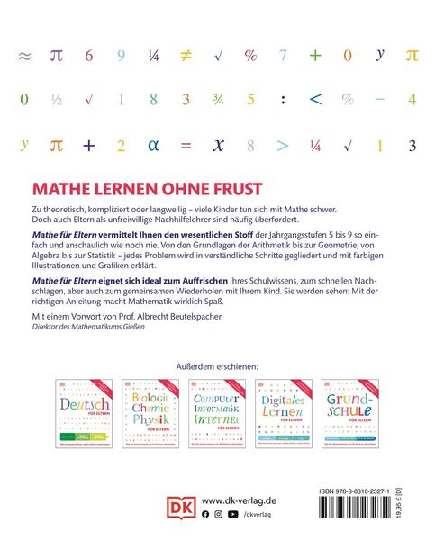 Produktbild: Mathe f&uuml;r Eltern