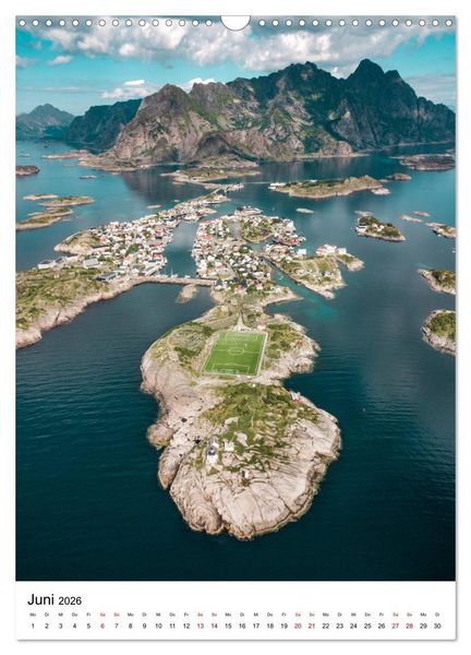 Produktbild: Norwegen - Eine Reise durch das skandinavische Land. (Wandkalender 2026 DIN A3 hoch), CALVENDO Monatskalender