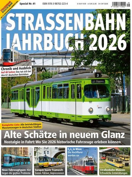 Produktbild: Strassenbahn Jahrbuch 2026