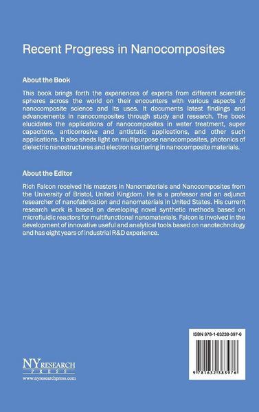 Produktbild: Recent Progress in Nanocomposites