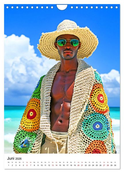 Produktbild: Knit Couture - Strick trifft Runway (Wandkalender 2026 DIN A4 hoch), CALVENDO Monatskalender