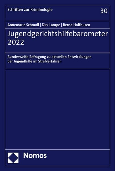 Produktbild: Jugendgerichtshilfebarometer 2022