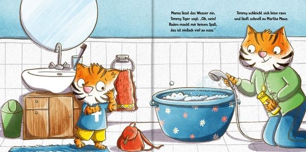 Produktbild: Timmy Tiger. Ich hab heute Badetag!
