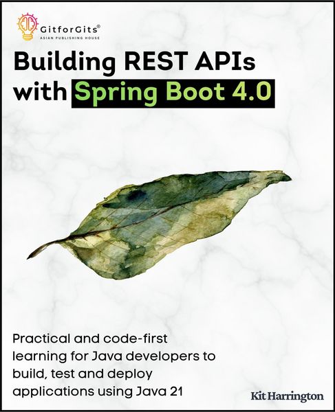 Produktbild: Building REST APIs with Spring Boot 4.0