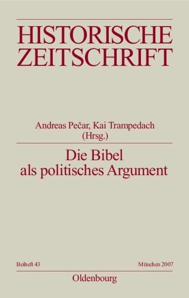 Produktbild: Die Bibel als politisches Argument
