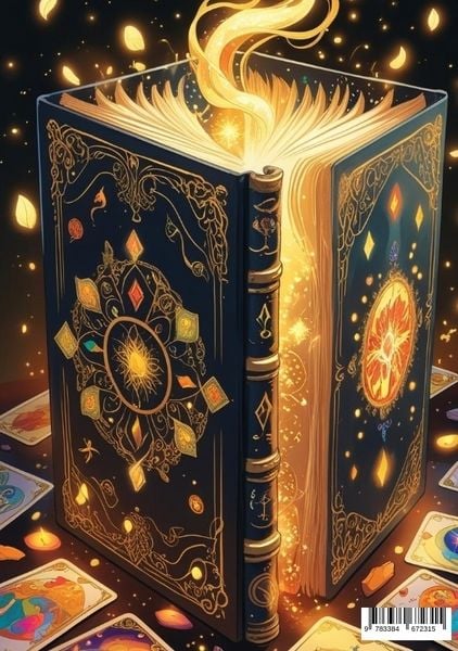 Produktbild: Die Magie des Kartenlegens: Ein Buch f&uuml;r alle, die ihre hellseherischen F&auml;higkeiten entwickeln m&ouml;chten. Ein Roman des Kartenlegens - Kartenlegen, Seminare, das faszinierende Heilerbuch