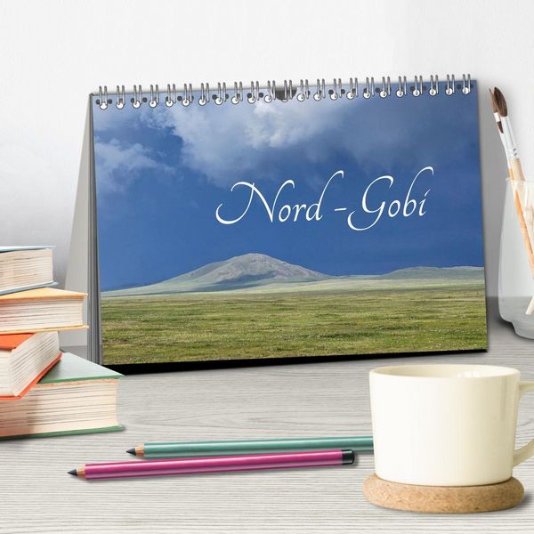 Produktbild: Nord-Gobi (Tischkalender 2026 DIN A5 quer), CALVENDO Monatskalender