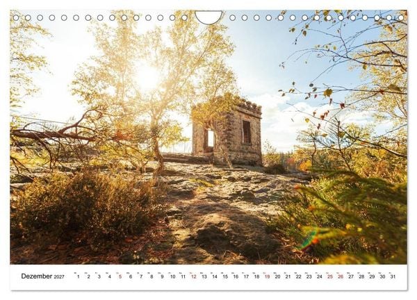 Produktbild: S&auml;chsische Schweiz - Wandern im Elbsandsteingebirge (Wandkalender 2027 DIN A4 quer), CALVENDO Monatskalender