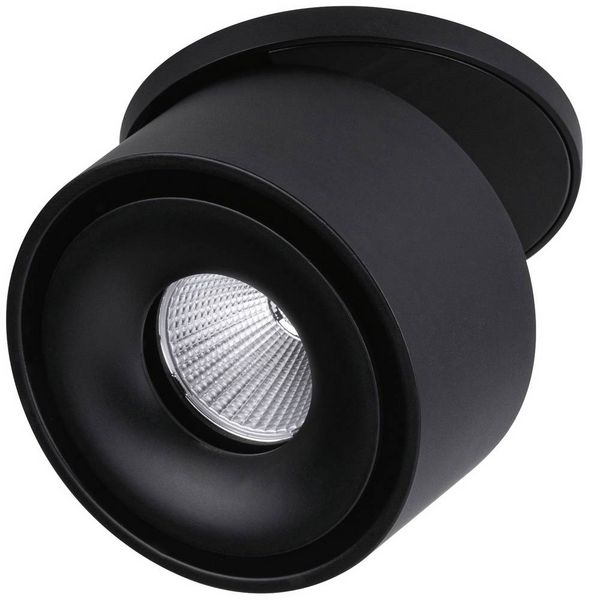 Produktbild: Paulmann 93370 Spircle LED-Einbauleuchte LED LED fest eingebaut 8W Schwarz (matt)