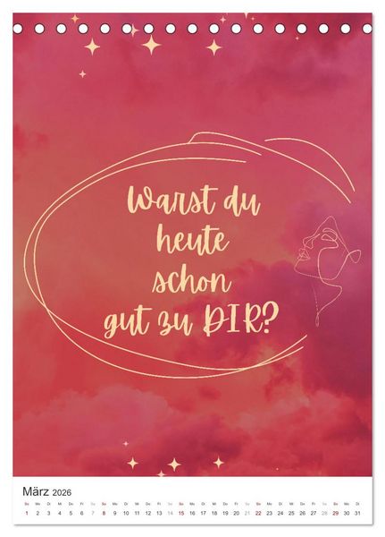 Produktbild: Freudvoll durchs Jahr! (Tischkalender 2026 DIN A5 hoch), CALVENDO Monatskalender