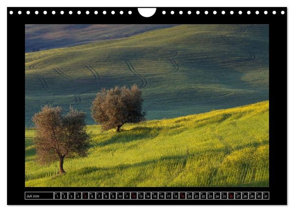 Produktbild: Toskana - Die Magie des Val d'Orcia (Wandkalender 2026 DIN A4 quer), CALVENDO Monatskalender