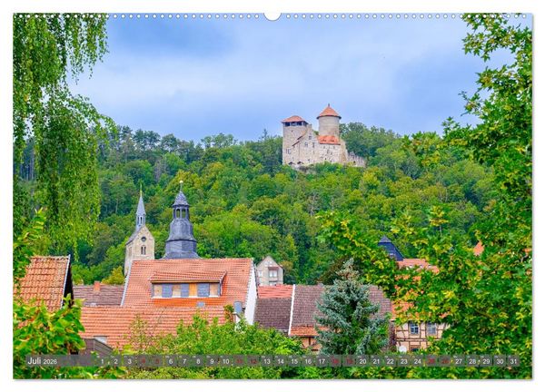 Produktbild: Ein Blick auf Treffurt (Wandkalender 2026 DIN A2 quer), CALVENDO Monatskalender