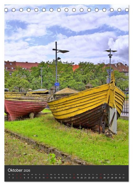 Produktbild: Stettin Szczecin (Tischkalender 2026 DIN A5 hoch), CALVENDO Monatskalender