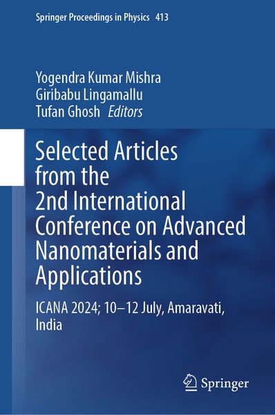 Produktbild: Selected Articles from the 2nd International Conference on Advanced Nanomaterials and Applications