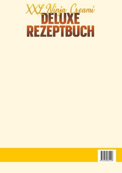 Produktbild: XXL Ninja Creami Deluxe Rezeptbuch