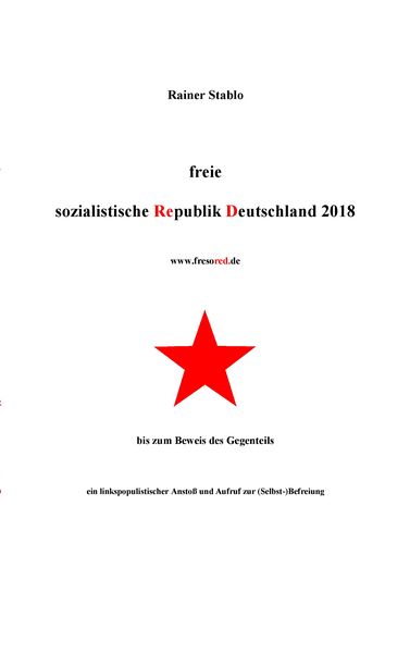 Produktbild: Freie sozialistische Republik Deutschland 2018