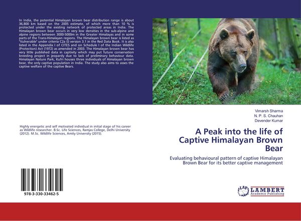 Produktbild: A Peak into the life of Captive Himalayan Brown Bear