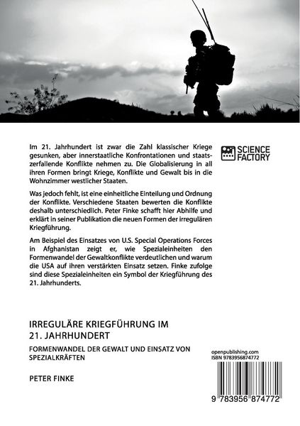Produktbild: Irregul&auml;re Kriegf&uuml;hrung im 21. Jahrhundert. Formenwandel der Gewalt und Einsatz von Spezialkr&auml;ften