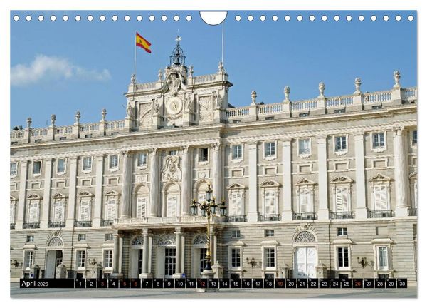 Produktbild: Madrid (Wandkalender 2026 DIN A4 quer), CALVENDO Monatskalender