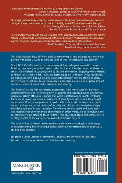 Produktbild: Anti-terrorism, citizenship and security