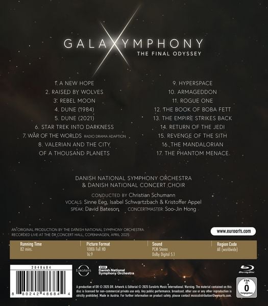 Produktbild: Galaxymphony - The Final Odyssey