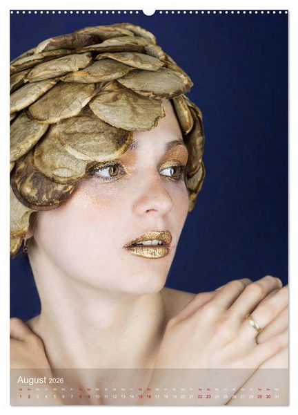 Produktbild: beauty faces - fotografien von michael allmaier (Wandkalender 2026 DIN A2 hoch), CALVENDO Monatskalender