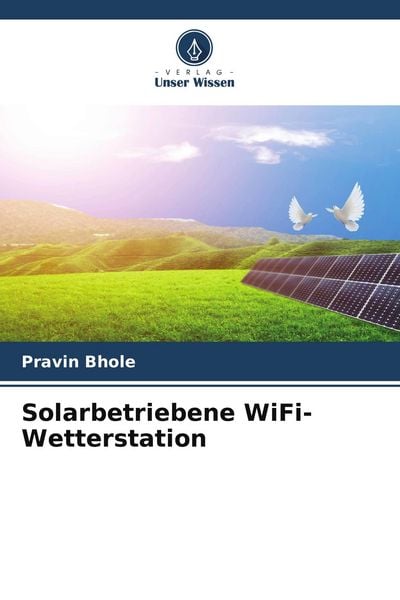 Produktbild: Solarbetriebene WiFi-Wetterstation