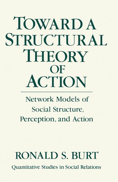Produktbild: Toward a Structural Theory of Action