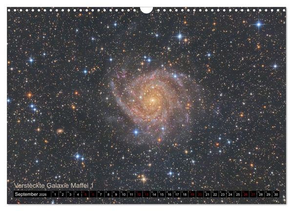 Produktbild: Deep Sky Kalender (Wandkalender 2026 DIN A3 quer), CALVENDO Monatskalender