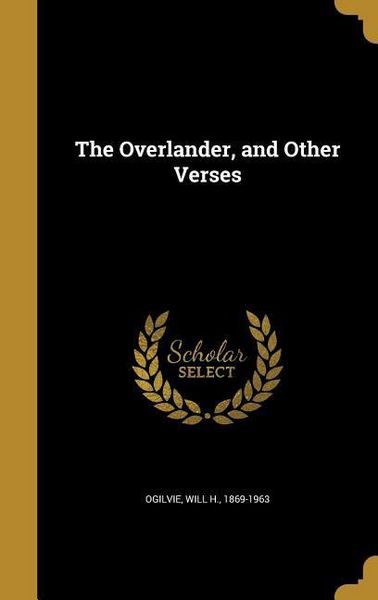 Produktbild: The Overlander, and Other Verses