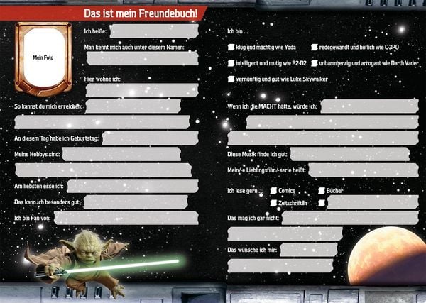 Produktbild: Star Wars Freundebuch: Meine Freunde