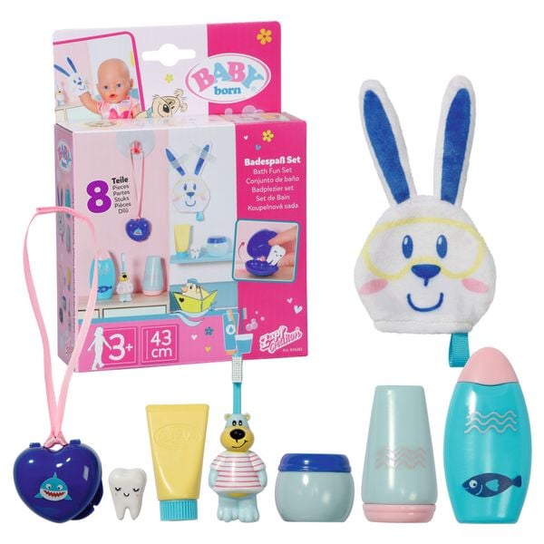 Produktbild: Zapf 834282 BABY born Bath Badespa&szlig; Set