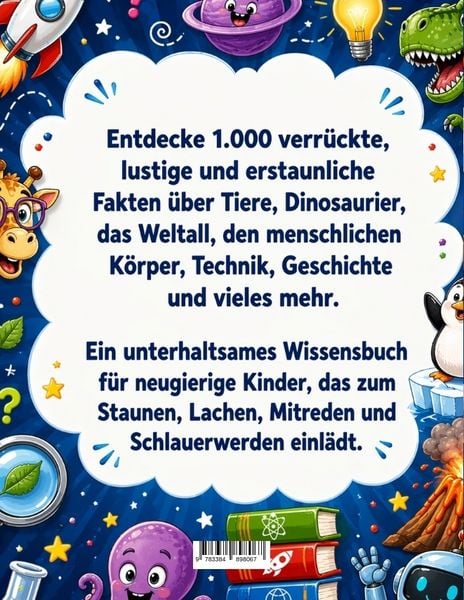 Produktbild: 1.000 verr&uuml;ckte Fakten f&uuml;r Kinder