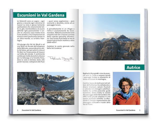 Produktbild: KOMPASS guida escursionistica Val Gardena, Val di Funes, Alpe di Siusi, 55 itinerari