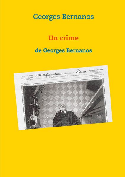 Produktbild: Un crime