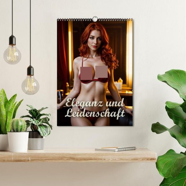 Produktbild: Eleganz und Leidenschaft (Wandkalender 2026 DIN A3 hoch), CALVENDO Monatskalender
