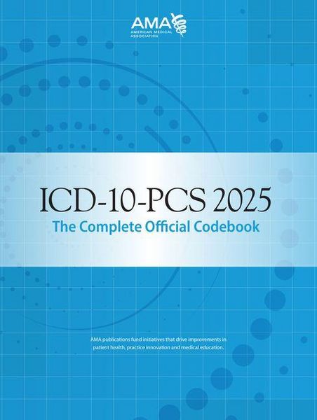 Produktbild: ICD-10-PCs 2025 the Complete Official Codebook