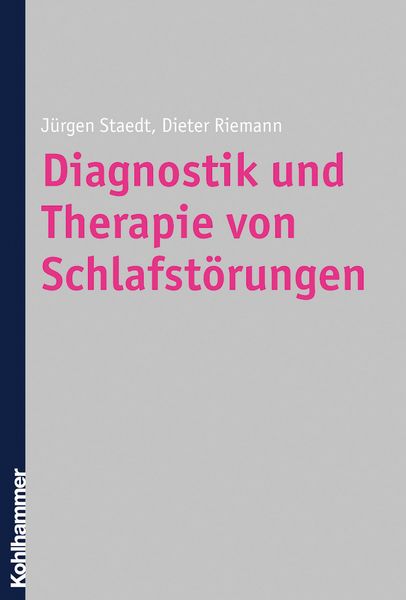 Produktbild: Diagnostik und Therapie von Schlafst&ouml;rungen